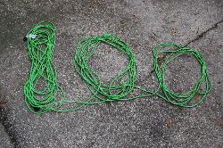 Image showing what a 100-foot AC extension cable looks like.